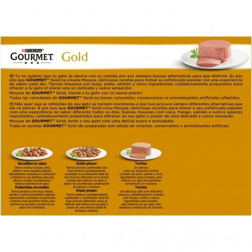 GOURMET GOLD Mousse Pack assortiment (24 x 85 g)