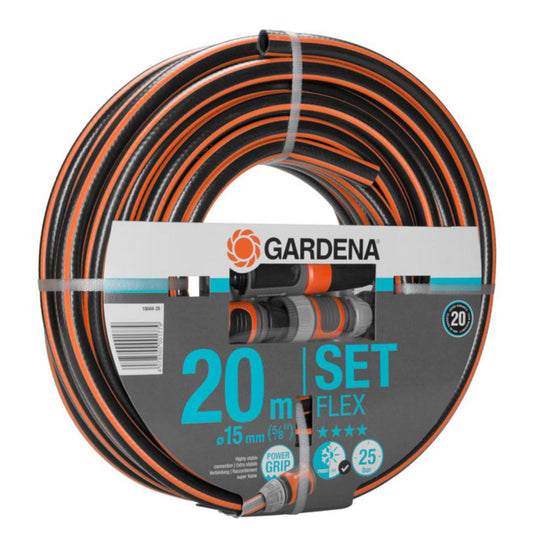 Gardena 15 mm 20 m Flexible Hose Set