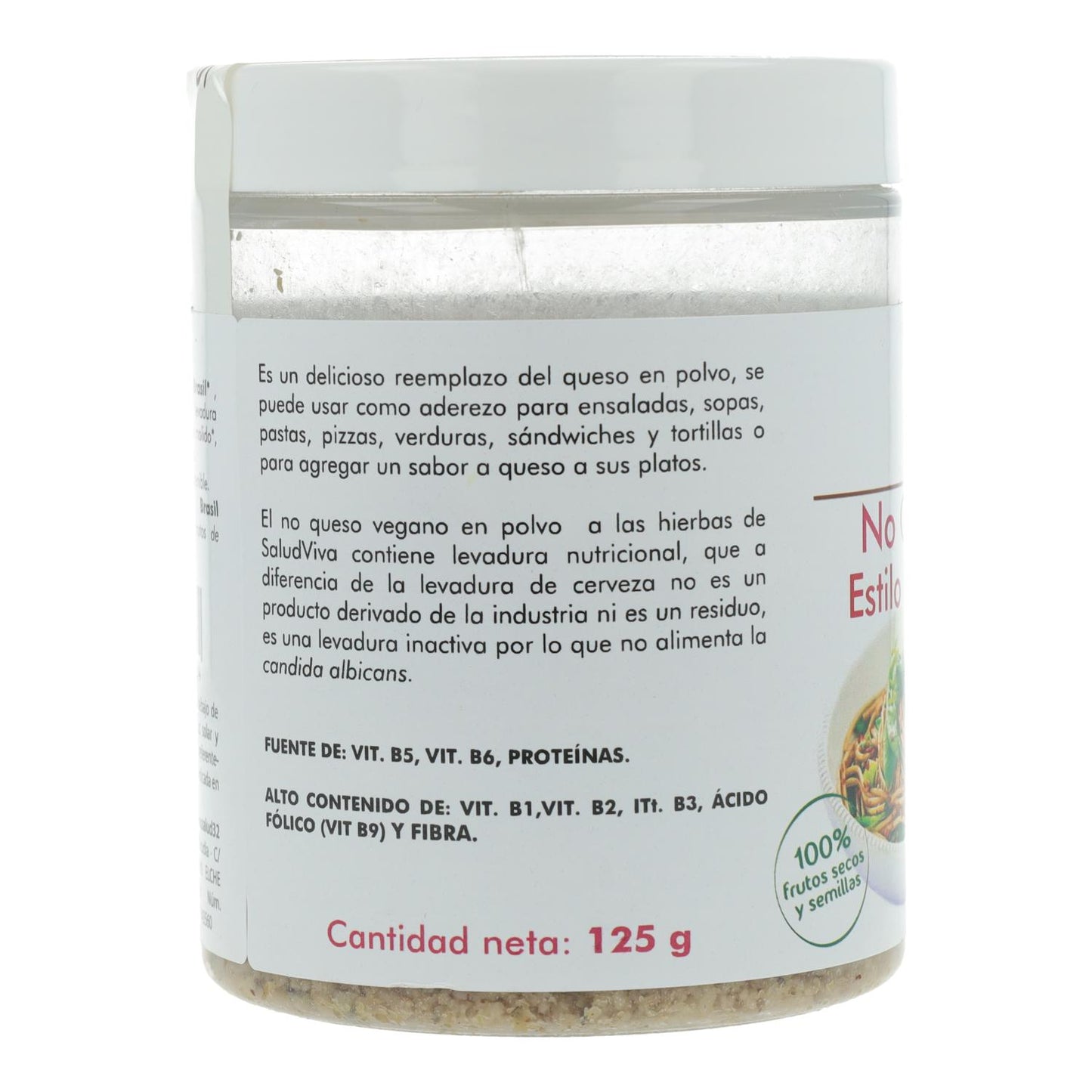 Salud Viva Italian-style vegan cheese powder 125 g