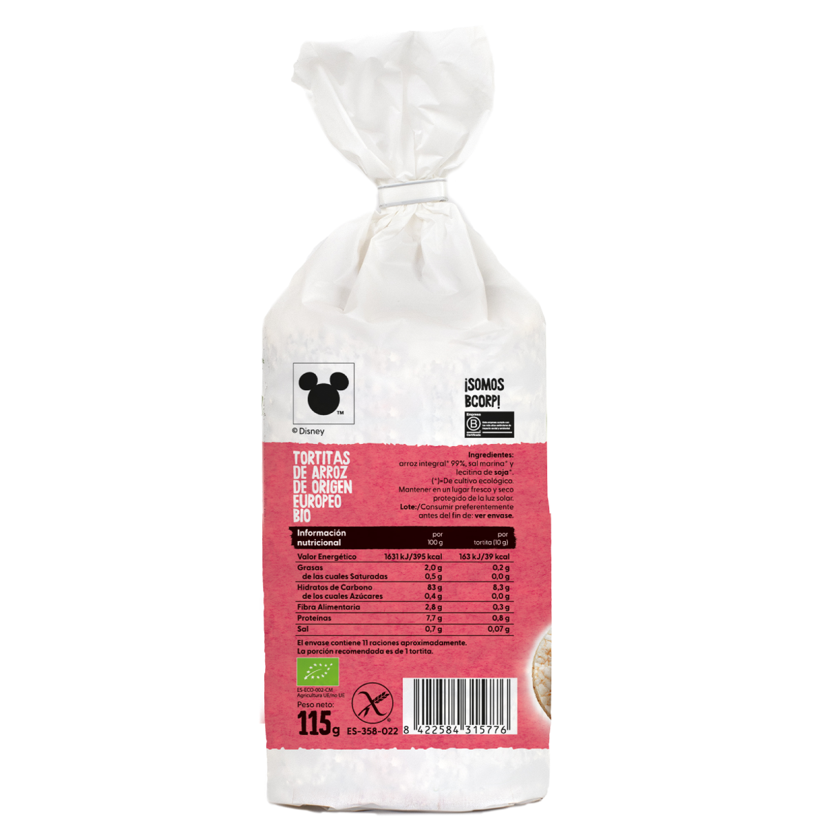 Bio-Reispuffer Disney Edition Ecocesta 115 g