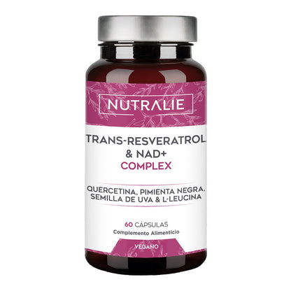 Nutralie Trans Resveratrol und NAD+ Complex 686 mg 60 Kapseln