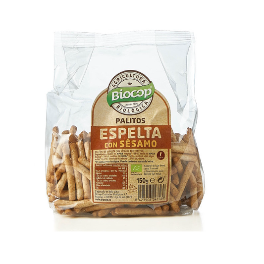 Bâtonnets d'épeautre et de sésame Biocop 150 g