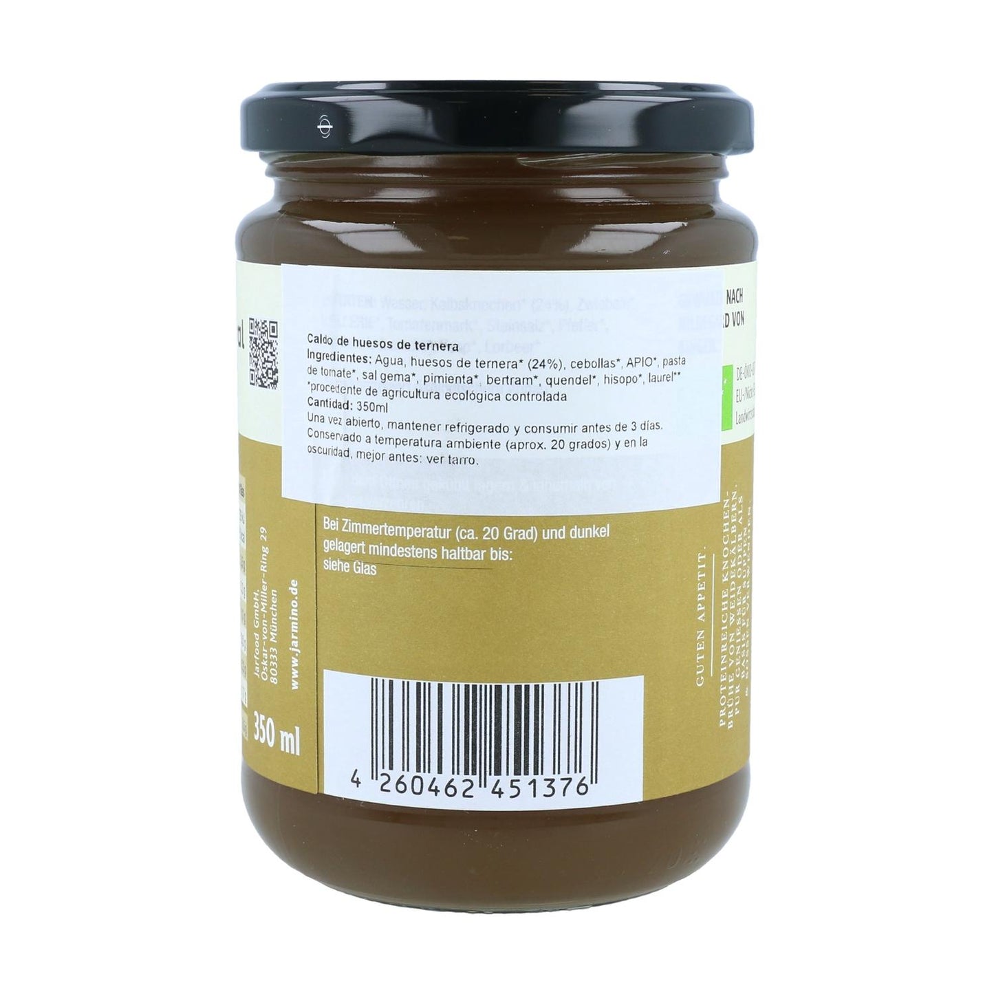 Bouillon d'os de veau Jarmino 350 ml