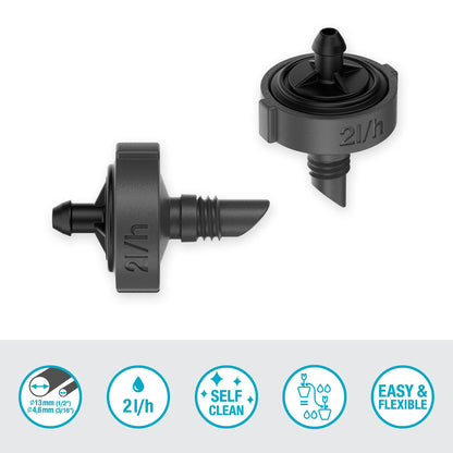 Kroplownik 2 l/h samowyrównujący x15 Microdripsystem Gardena