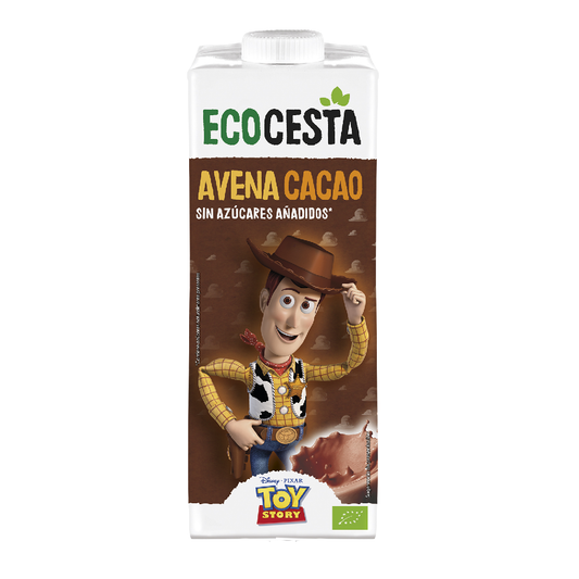 Napój roślinny z owsa i kakao Bio, 1 l Ecocesta