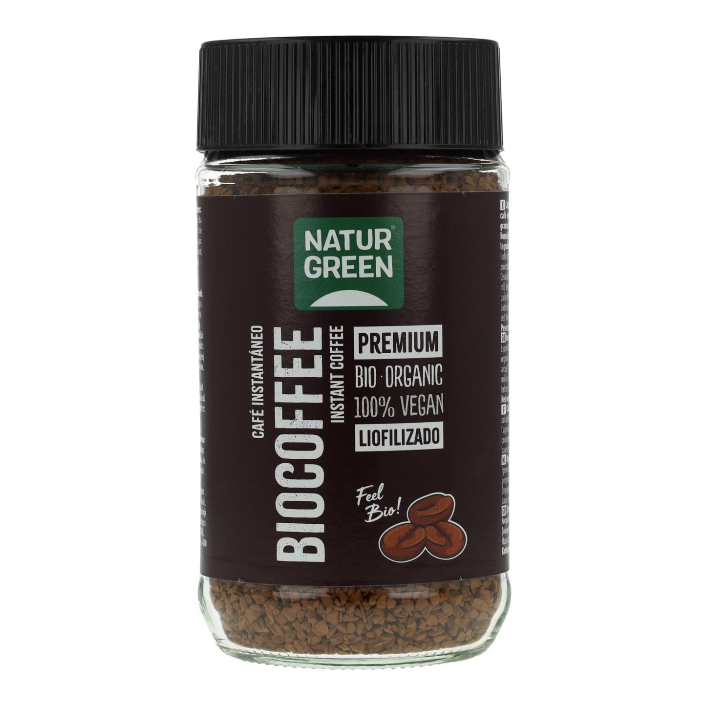 Café instantané bio Biocofee Naturgreen 100 g