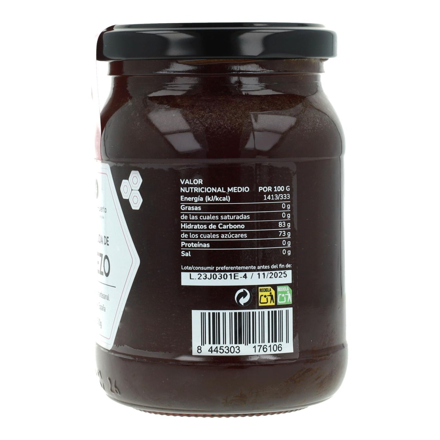 Pack 6x Miel Cruda de Brezo Planeta Huerto 500 gr