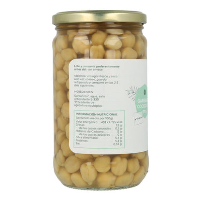 Opakowanie 6x Ciecierzyca gotowana ECO Planet Garden 570 g