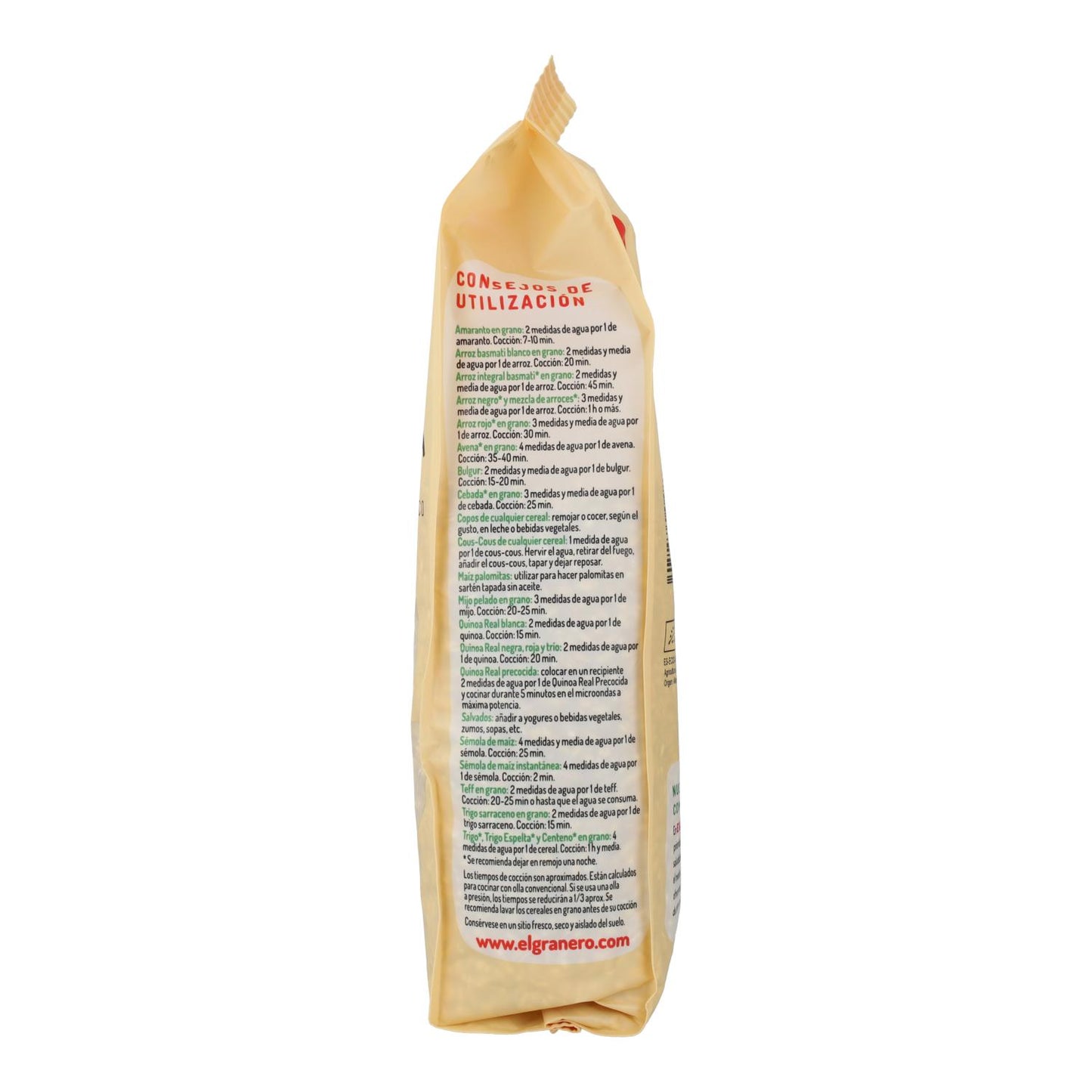 Orge perlé bio El Granero, 500 g