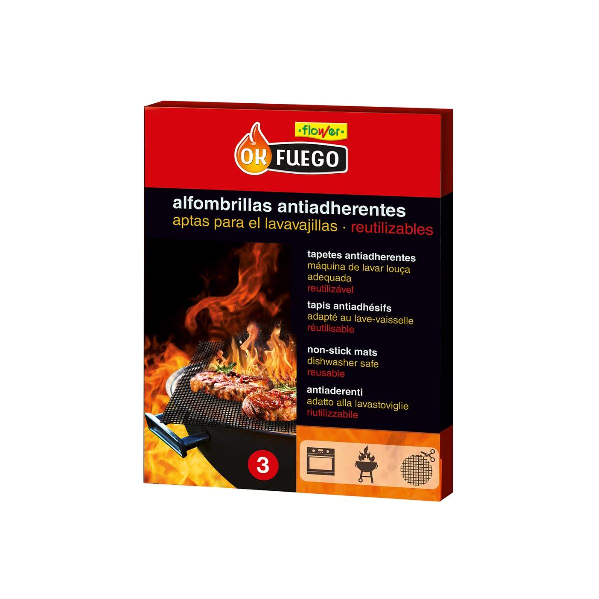 Tapis antiadhésif pour barbecues Okfuego
