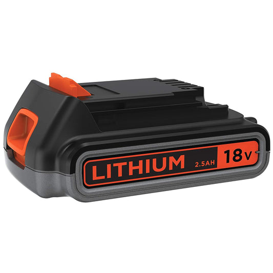 Batteria al litio 18V / 2,5Ah Black+Decker
