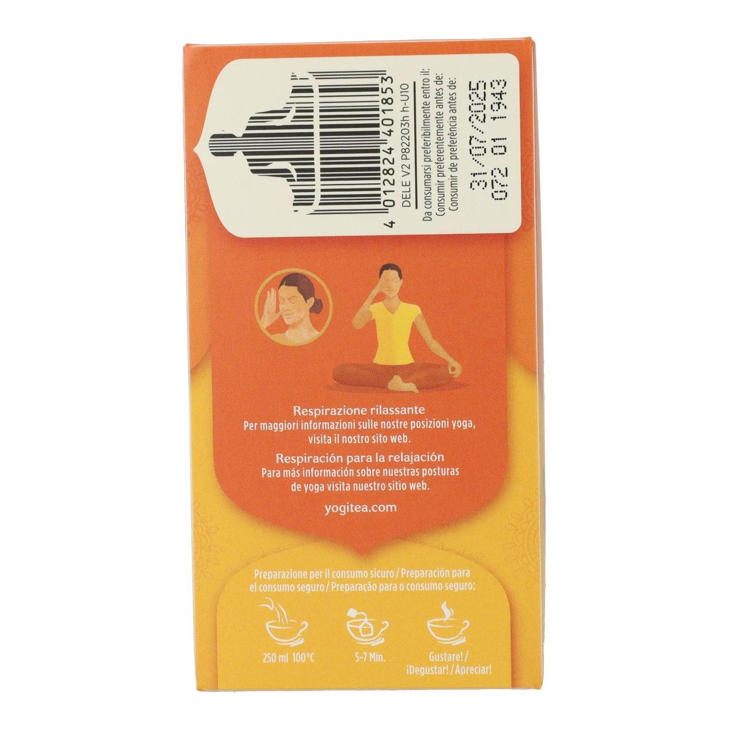 Thé Yogi Bio Détox au citron, 17 sachets