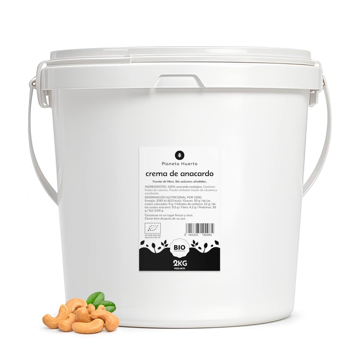 Crema di anacardi ECO Planeta Huerto 2 kg