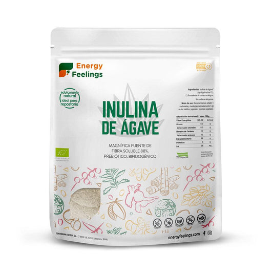 INULINA Z AGAWY ECO w proszku  Energy Feelings  (500 g) XL Pack