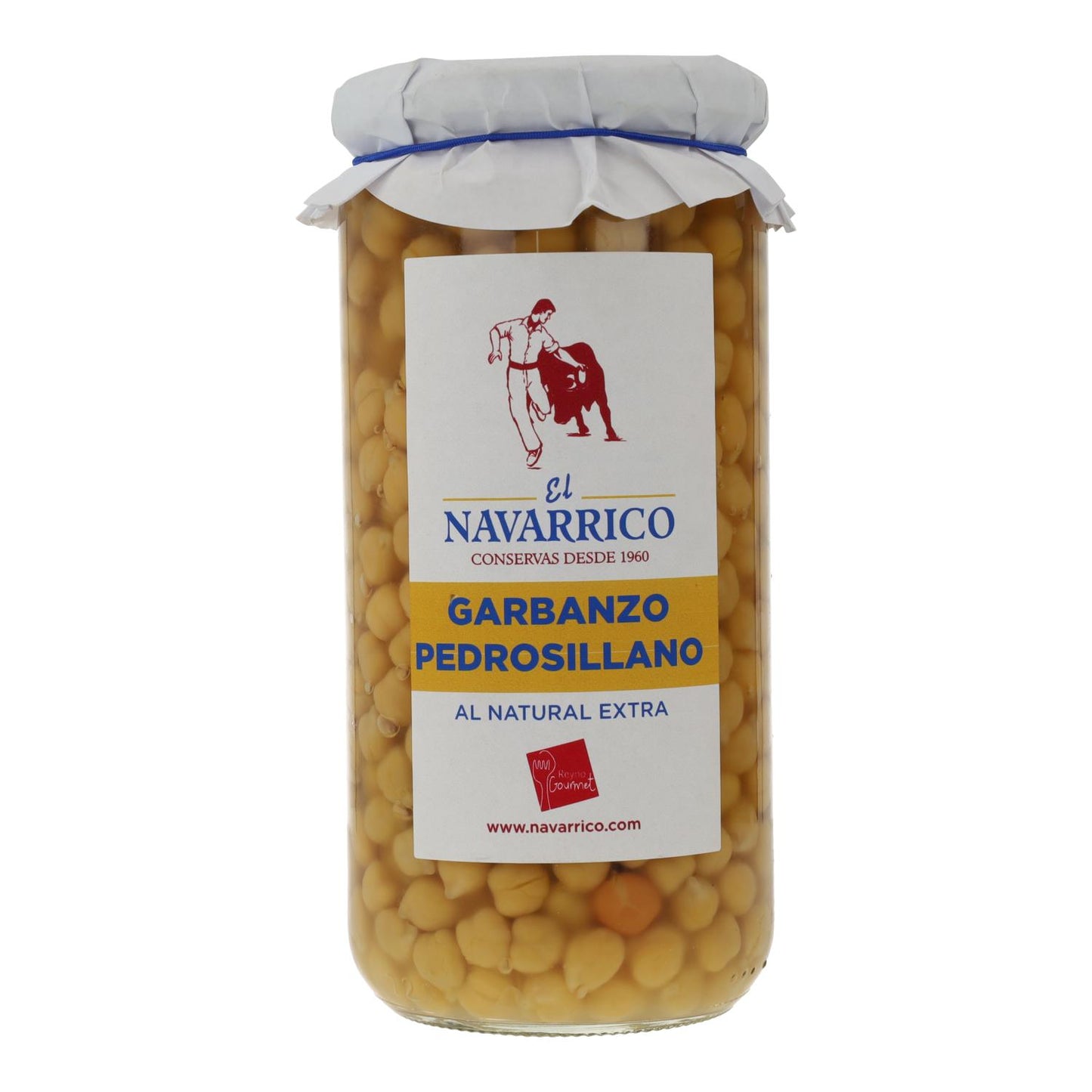 Pois chiches Pedrosillano en pot, El Navarrico, 720 ml