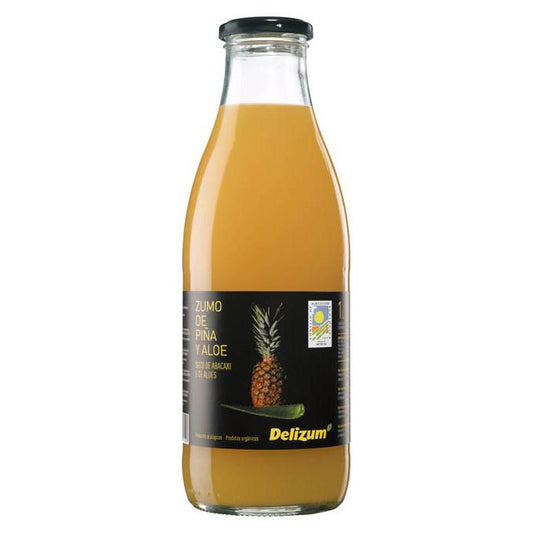 Delizum Organic Pineapple Juice with Aloe Vera 1 litre