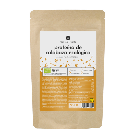 Pompoen-eiwit Planeta Huerto 250 g