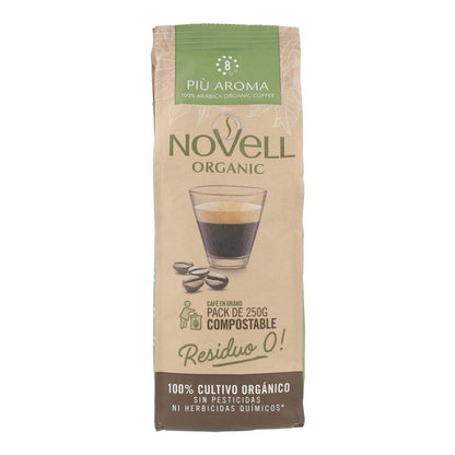 Più Aroma café en grains bio 250g