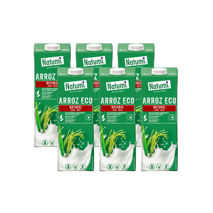 Lot de 6 x Boisson au riz bio Natumi 1L
