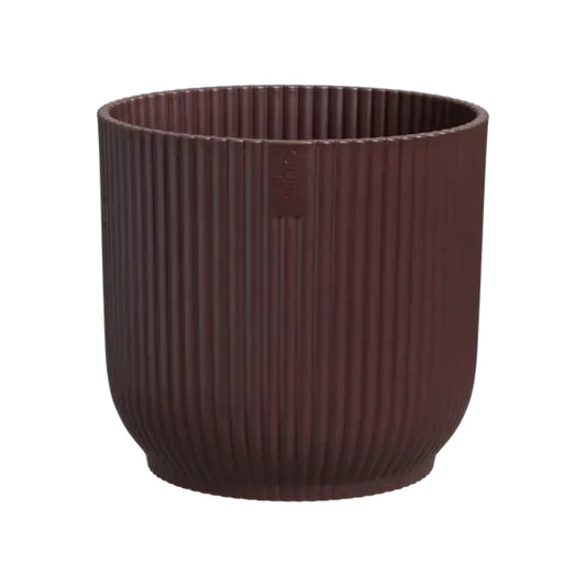 Pot de fleurs recyclé Winery rouge bordeaux Elho 18 cm