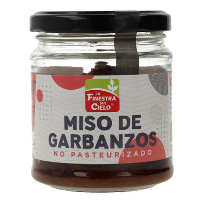Miso de pois chiches non pasteurisé biologique La Finestra Sul Cielo 150g