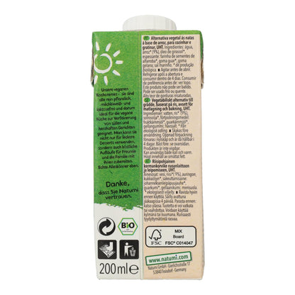 Sauce de cuisson pour riz végétalienne liquide biologique Natumi, 200 ml