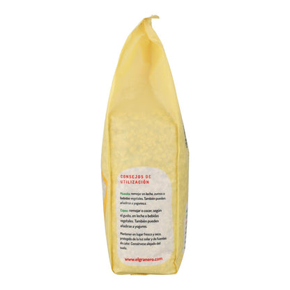 Miękkie płatki owsiane pełnoziarniste El Granero 1 kg