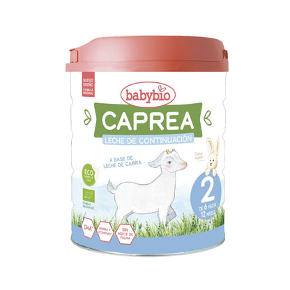 Pack 2x Lait de chèvre Caprea 2 (6 à 12 mois) biologique 800 g. Babybio