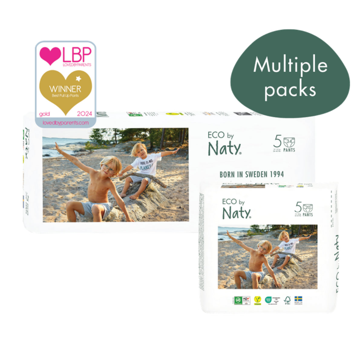 Naty Nappy Pack No. 5 12-18 kg 40 pcs