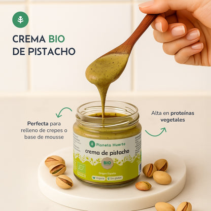 Lot de 2 pots de crème de pistache 100 % bio Planeta Huerto 100 g