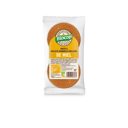Biscotti Wafels al miele biologico Biocop 175 g