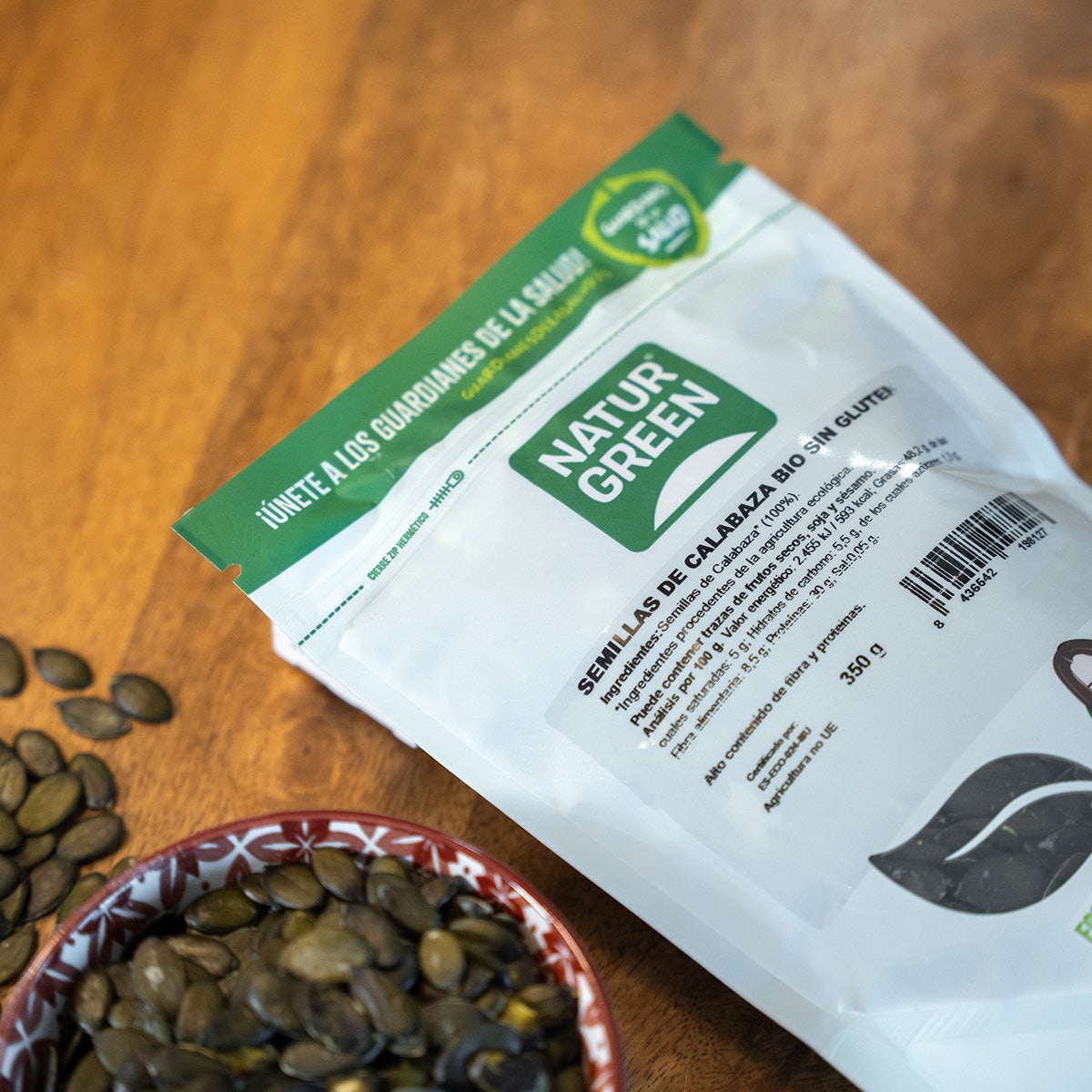 Graines de courge biologiques Naturgreen 350 g