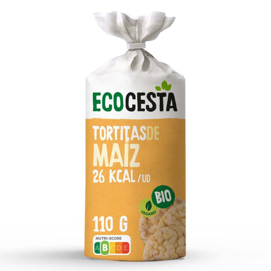 Ekologiska majspannkakor Ecocesta 110 g