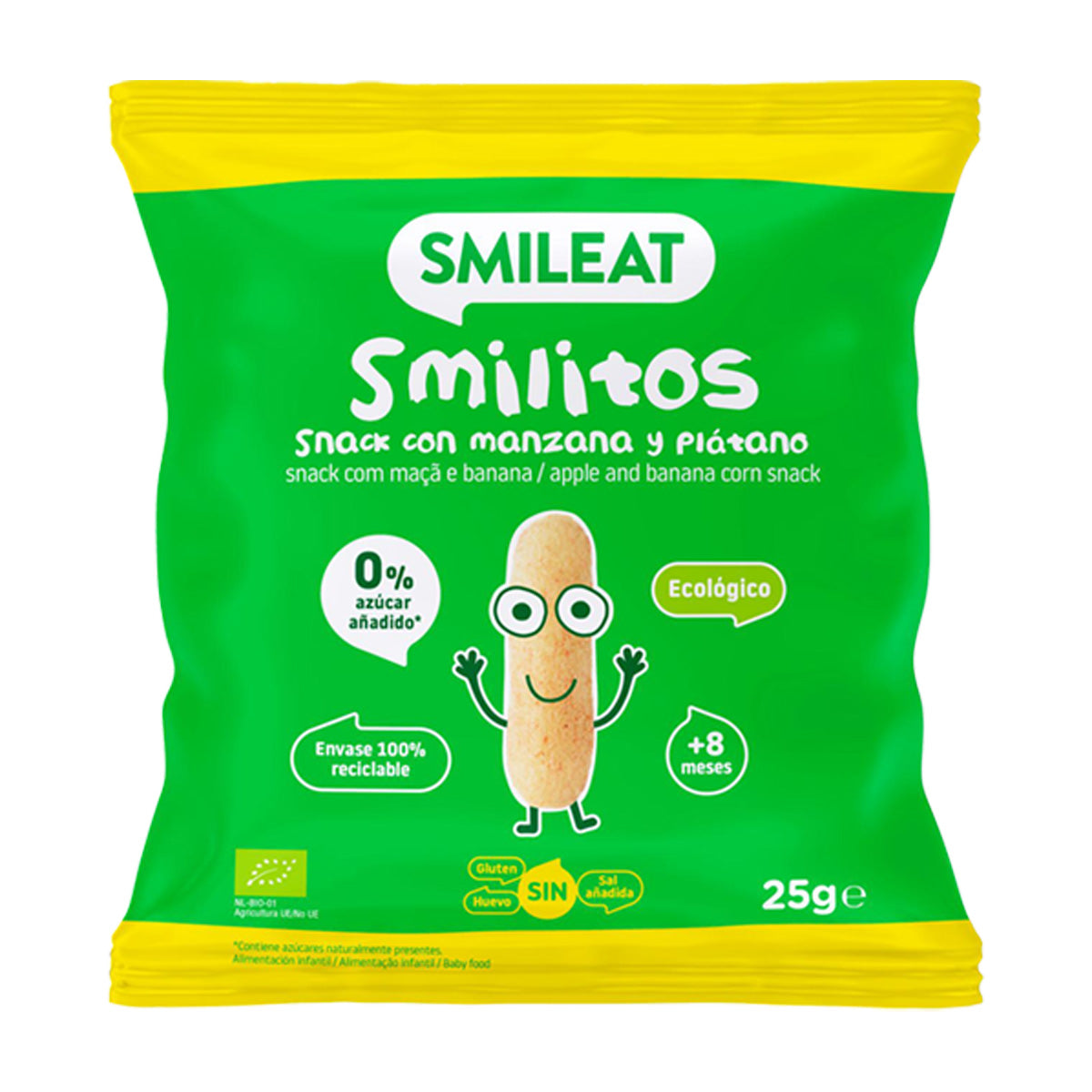 Packung Smilitos BIO Smileat Mix, 4 Beutel