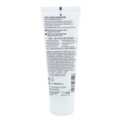 Crema mani antietà antimacchie Sante 75 ml