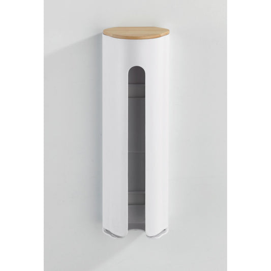 Boîte pour cotons démaquillants Laresa blanc Wenko