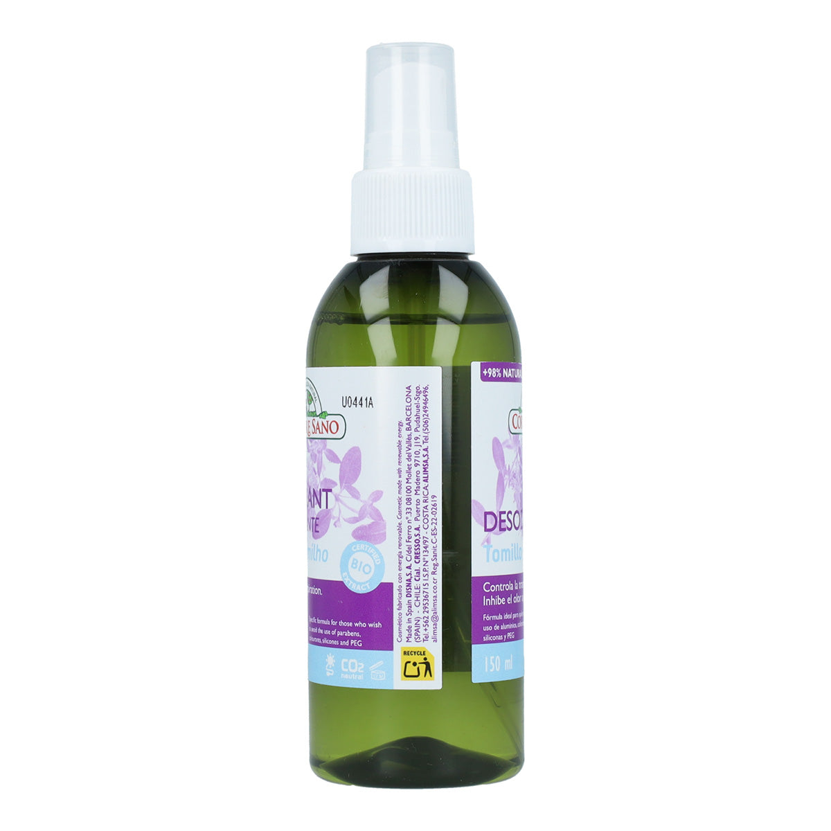 Déodorant au thym Corpore Sano 150 ml