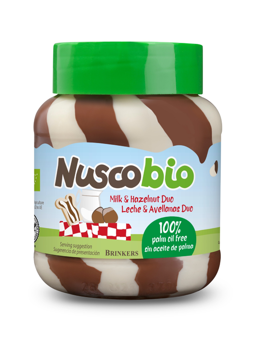 Crème au chocolat Nuscobio Duo 400 g