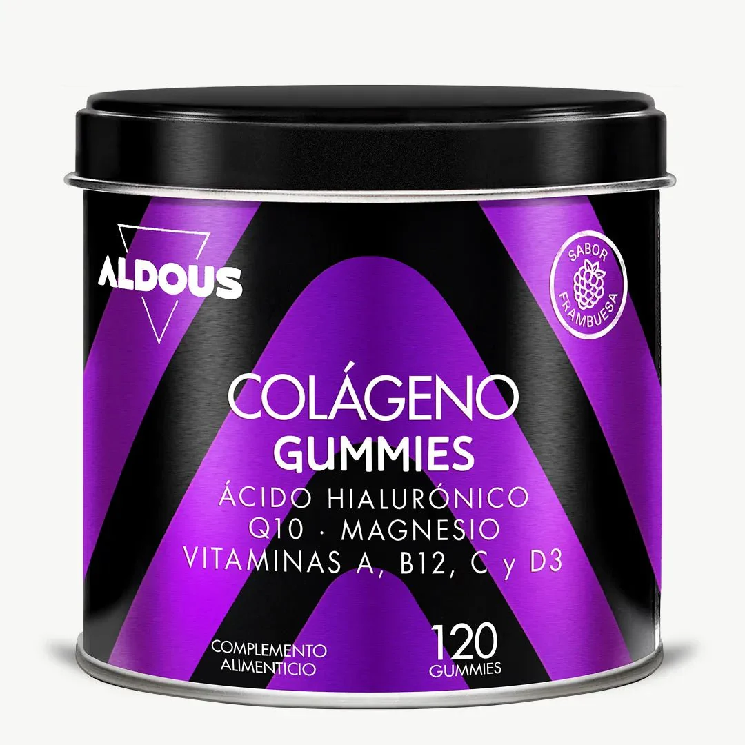 Hydrolysiertes Kollagen mit Hyaluronsäure, Coenzym Q10, Zink und Vitaminen Aldous Bio 120 Kapseln