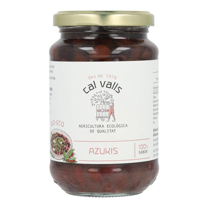 Haricots azuki cuits en conserve ECO Cal Valls, 290 g