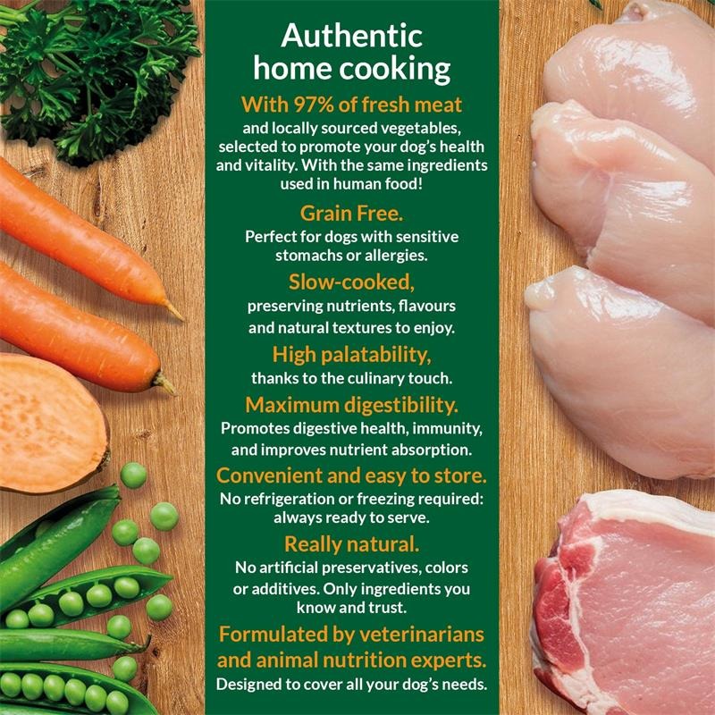 Arquivet Fresh Home Pork Stew Nassfutter für Hunde mit Schweinefleisch 280 g