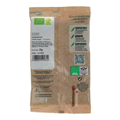 Feuilles de tilleul Herbes del Molí, 25 gr