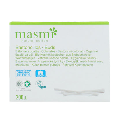 Cotons-tiges ECO et bâtonnets en papier Masmi 200 unités