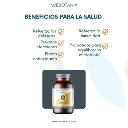 Probiotax Immunity Defensas WeBotanix 45 kapslar