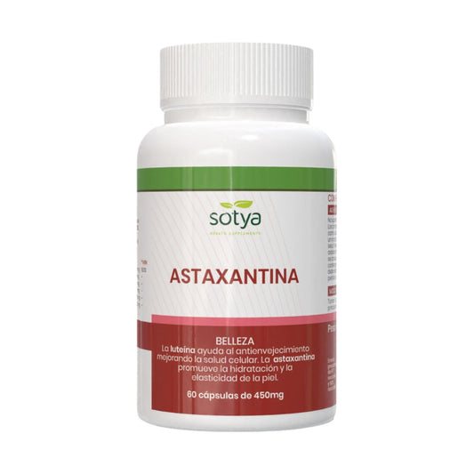 Astaxantina, Sotya, 60 capsule