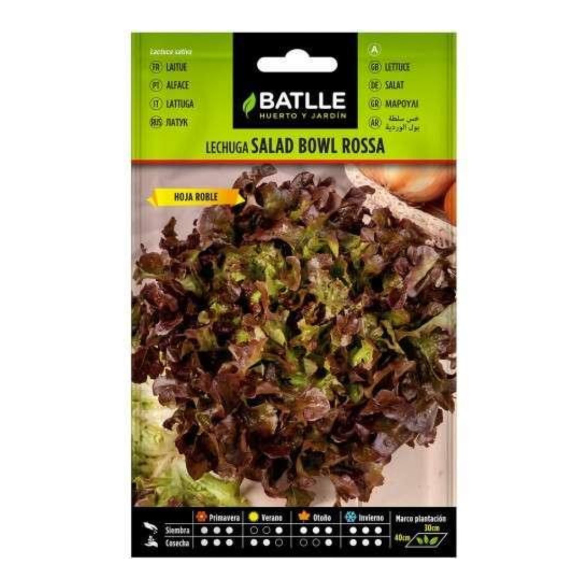 Batlle Oak Lettuce Seeds