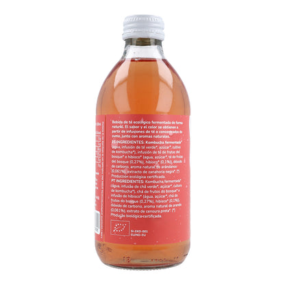 Pack 12x Kombucha ECO Frutos rojos Planeta Huerto 330 ml