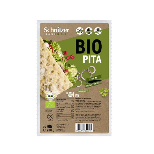 Chleb pita bio bezglutenowy Schnitzer 240 g