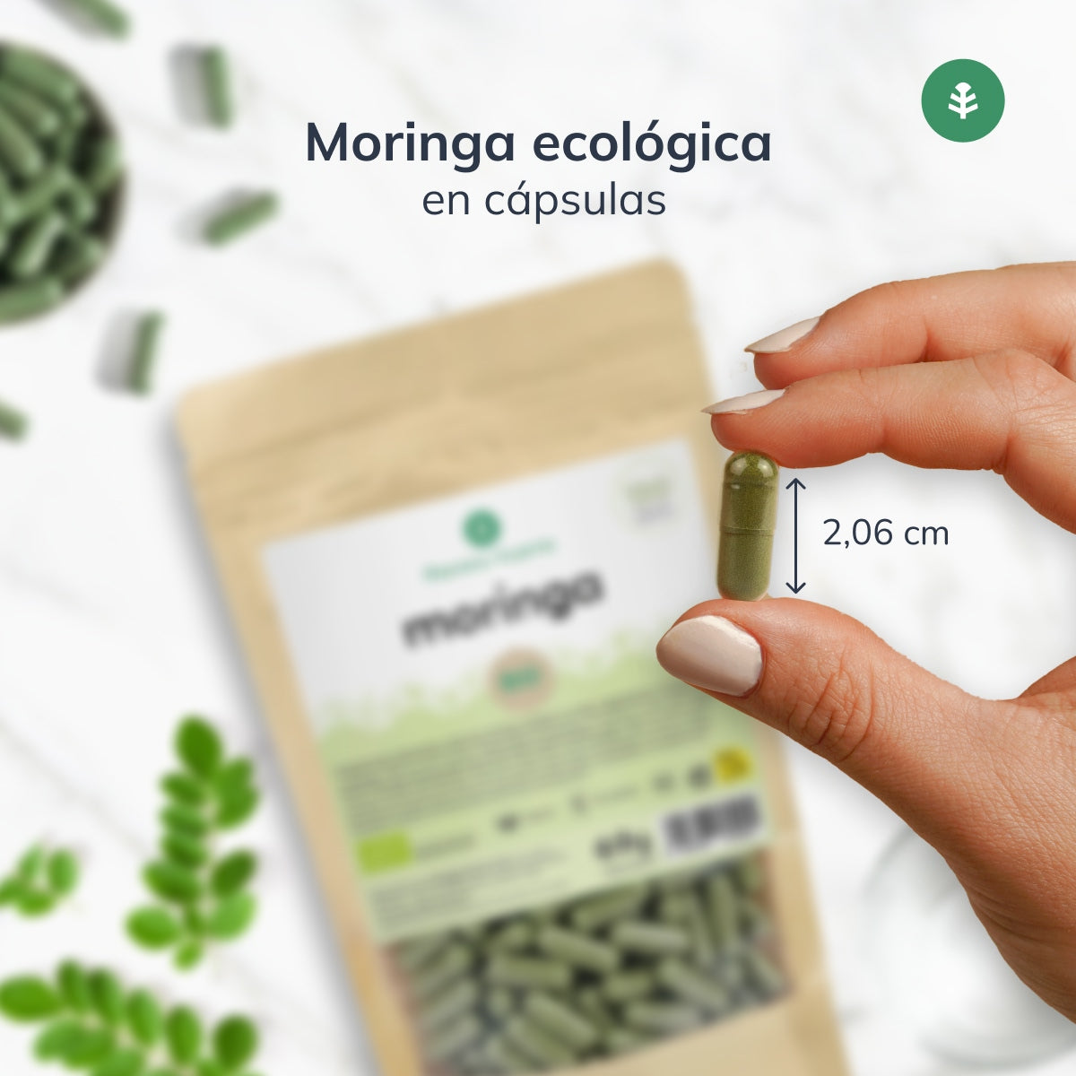 Moringa biologica Planet Garden 150 capsule