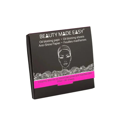Beauty Made Easy roze vloeipapier 80 vellen